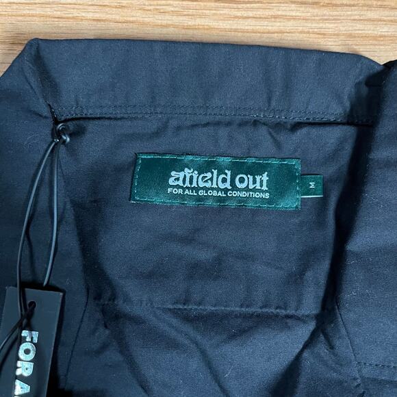 Afield Out Equipment inc. Button Down Black Shirt Men’s Sz M New - Picture 6 of 6
